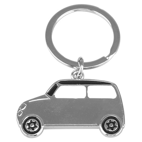 Car Shaped Metal Key Ring - Image 2