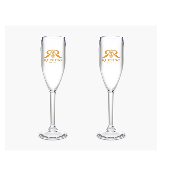 Acrylic Plastic Champagne Flute Glass - Image 13
