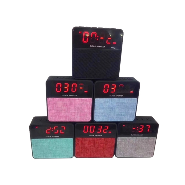 Alarm Clock Fabric Speaker - Image 6