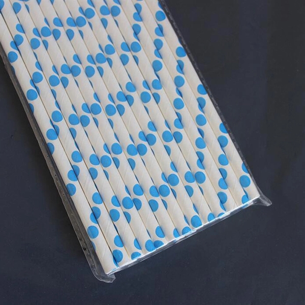 Custom Biodegradable Imprint Paper Drinking Straw - Image 5