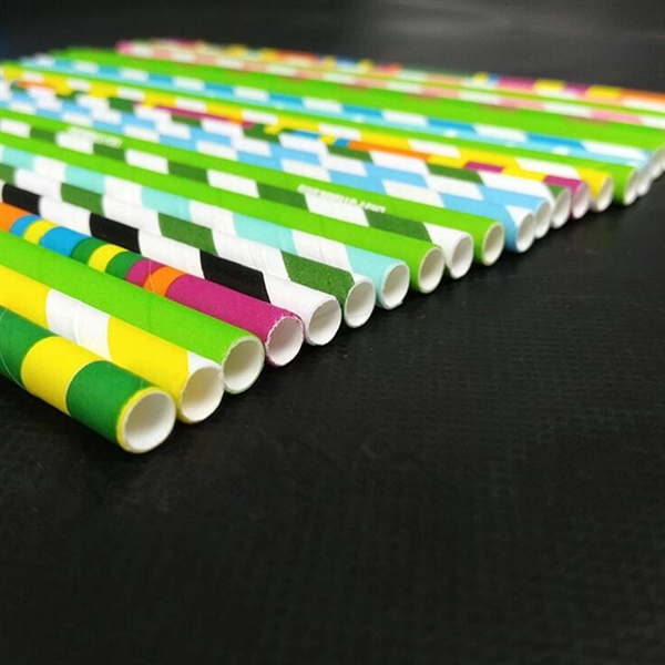 Custom Biodegradable Imprint Paper Drinking Straw - Image 17