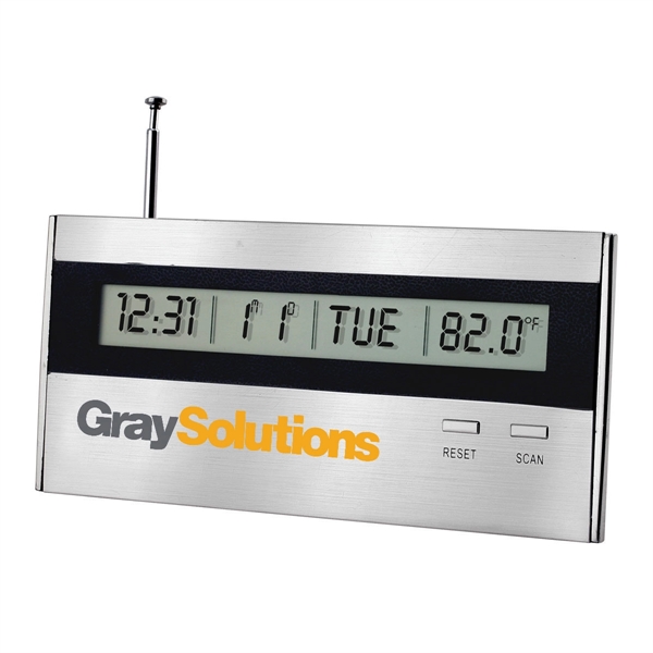 Desktop Alarm Clock with Radio - Image 2