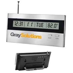 Desktop Alarm Clock with Radio