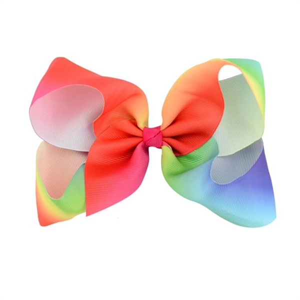 Colorful Rainbow Butterfly Hair Tie For Girls - Image 11