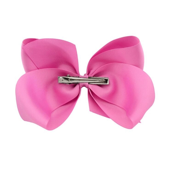 Custom Solid Candy Color Butterfly Hair Tie - Image 2