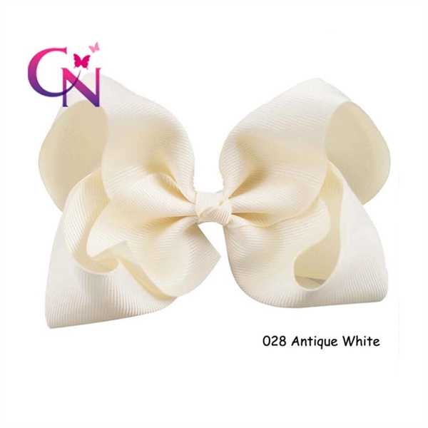 Custom Solid Candy Color Butterfly Hair Tie - Image 6