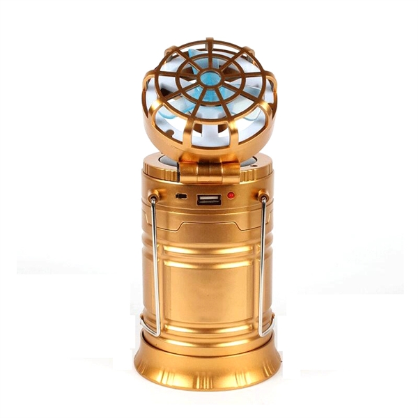 Led Hand Lamp Rechargeable Collapsible Solar Camping Lantern - Image 8