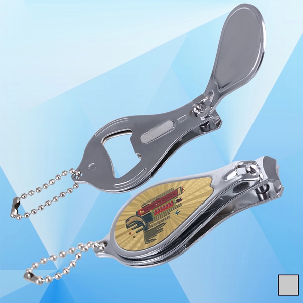 Nail Clippers w/ Bottle Opener - Image 1
