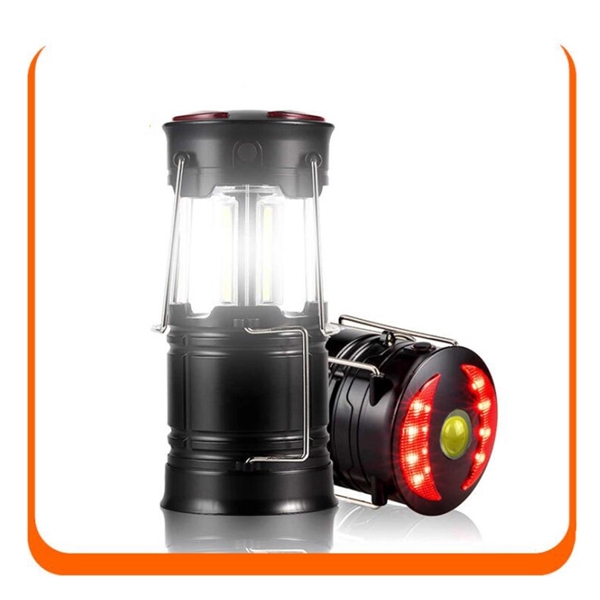 3 In One Super Bright COB Emergency Foldable Lantern - Image 3