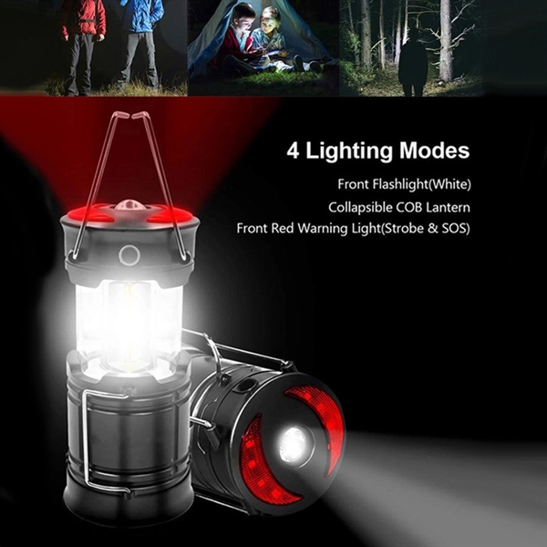 3 In One Super Bright COB Emergency Foldable Lantern - Image 6