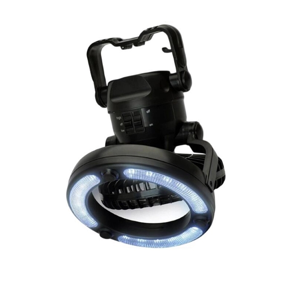 2 IN1 Portable LED Camping Lantern with Ceiling Fan  - Image 4