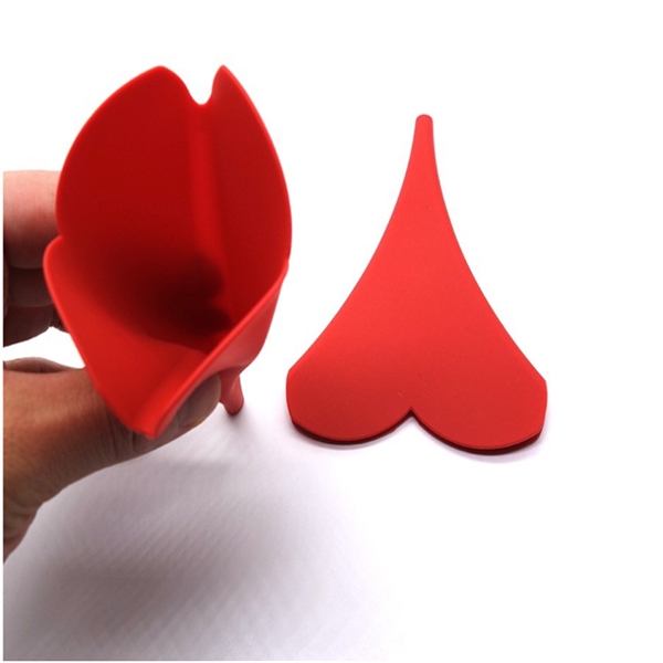 Silicone Leaf Heart Funnel - Image 2