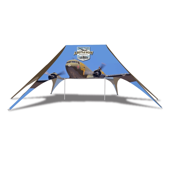 Custom Designed Fully Digital 20' x 63' Star Tent Canopies! - Image 5