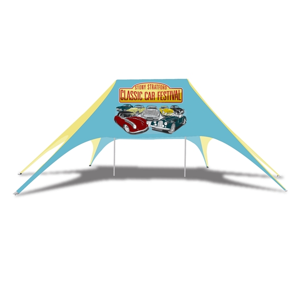 Custom Designed Fully Digital 20' x 63' Star Tent Canopies! - Image 7