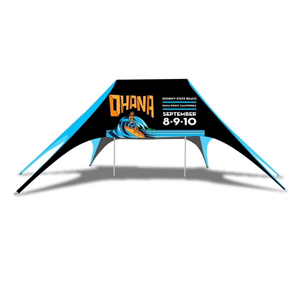 Custom Designed Fully Digital 20' x 63' Star Tent Canopies! - Image 8