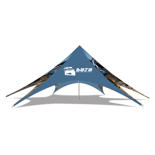 20ftx40ft Full-Graphic Custom Designed Star Tent Canopies! - Image 3