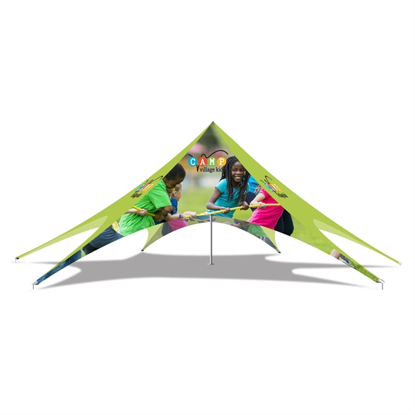 20ftx40ft Full-Graphic Custom Designed Star Tent Canopies! - Image 4