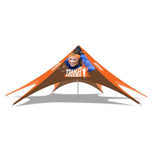 20ftx40ft Full-Graphic Custom Designed Star Tent Canopies! - Image 5