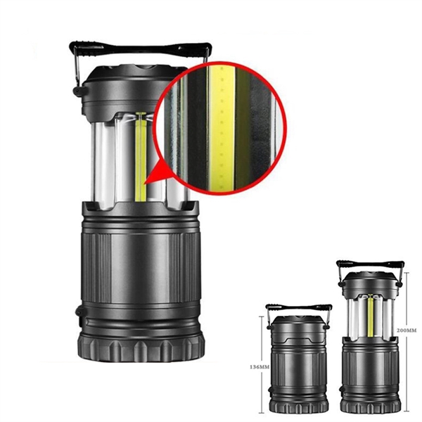NEW Outdoor Emergency COB LED Camping Flashlight Lantern - Image 5