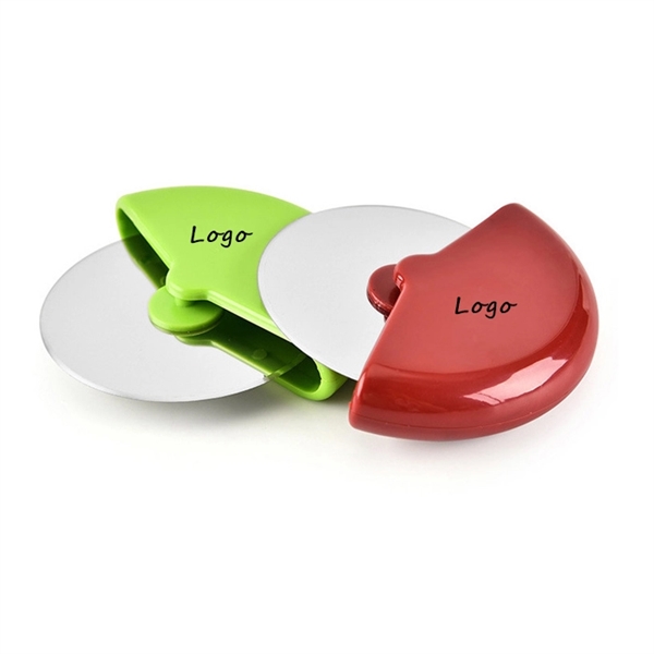 Round Roller Pizza Cutter - Image 1