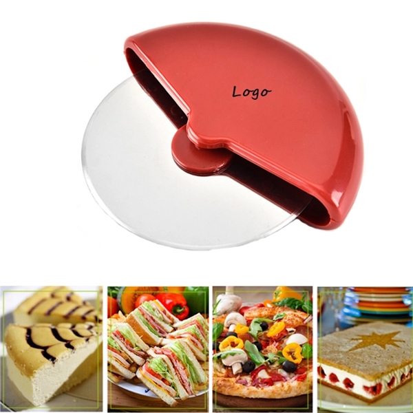 Round Roller Pizza Cutter - Image 2