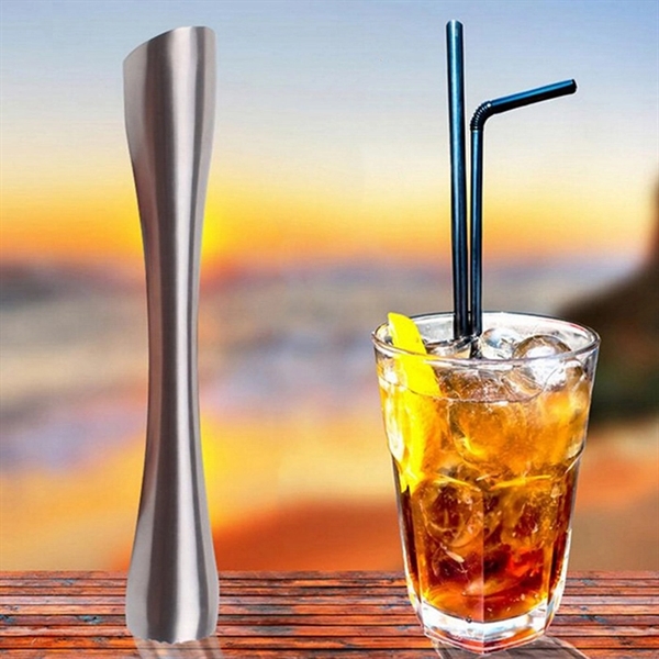 Stainless Steel Cocktail Muddler - Image 1