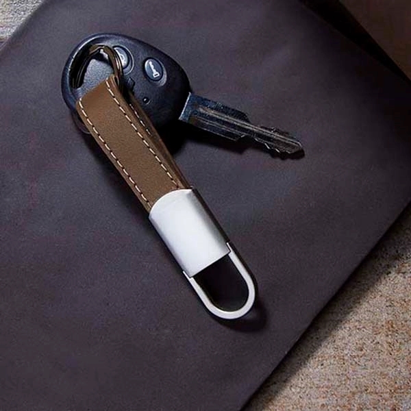 PU Leather Keychain - Image 2