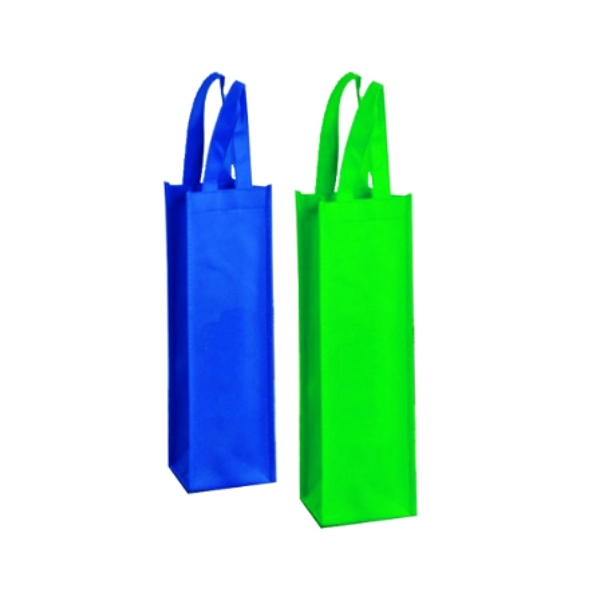 Reusable One Bottle Non-Woven Wine Tote
