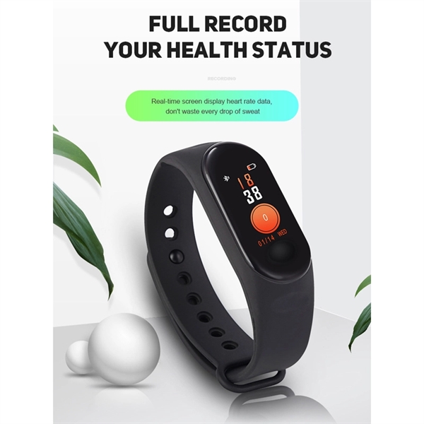 Smart Wristband Fitness Tracker Bracelet Waterproof Watch - Image 5