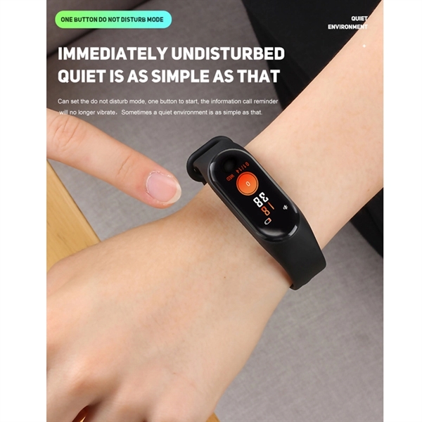 Smart Wristband Fitness Tracker Bracelet Waterproof Watch - Image 15
