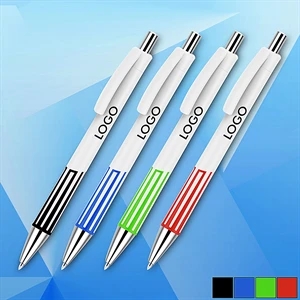 Strip Pattern Ballpoint Pen