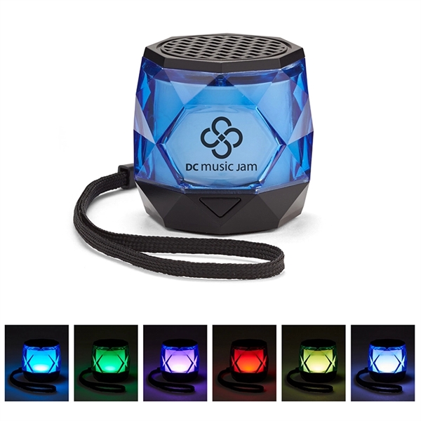 Mini Colorful Diamond Wireless Speaker - Image 1