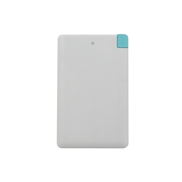 Slim USA Decorated 4000 mAh Power Bank with Apple adopter - Image 2