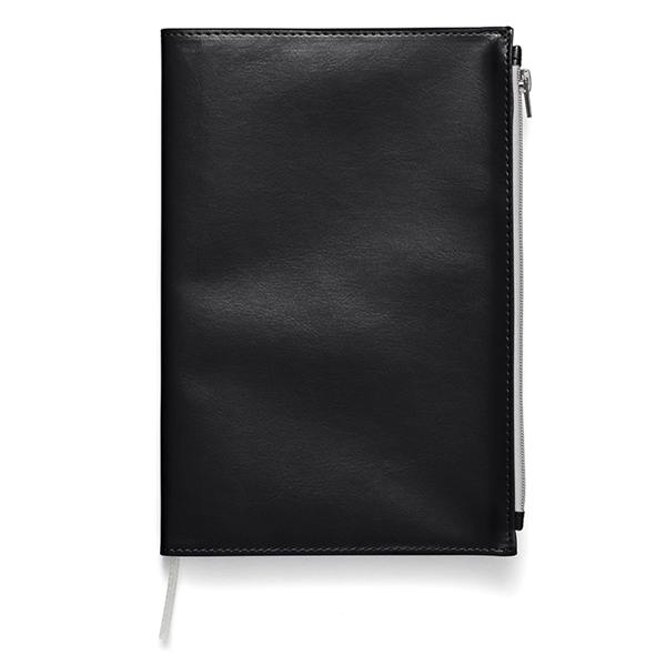 Softbound Metallic Foundry Journal with Zipper Pocket - Image 4