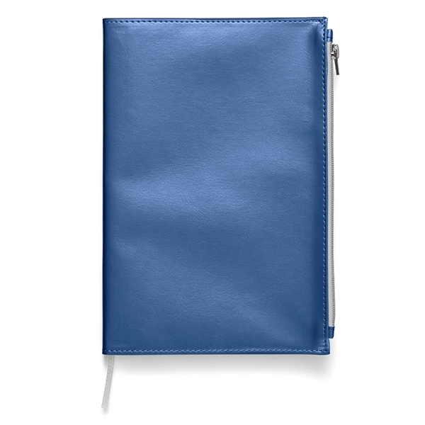 Softbound Metallic Foundry Journal with Zipper Pocket - Image 5