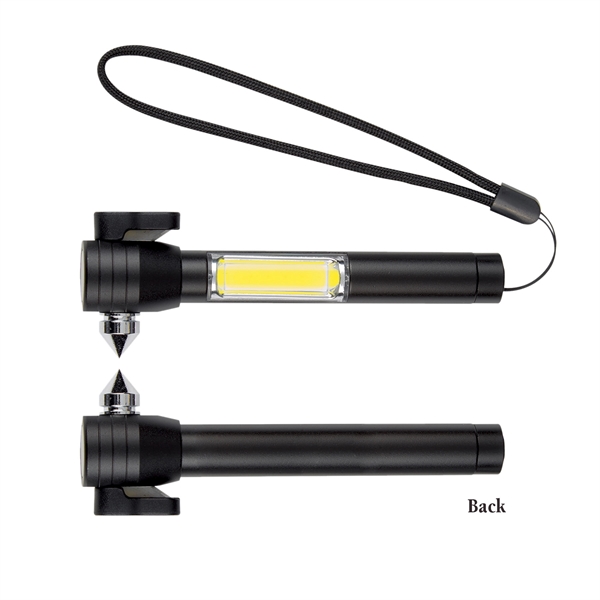 4 in 1 Safety Tool with COB Flashlight - Image 3