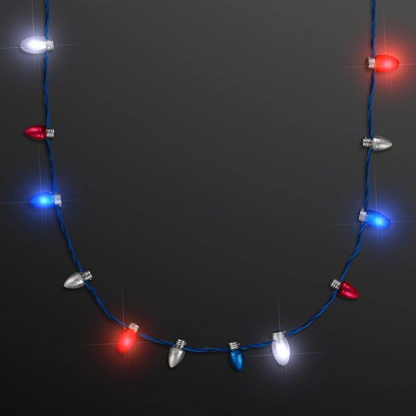 0.5" Mini Bulbs Light Necklace - Image 3