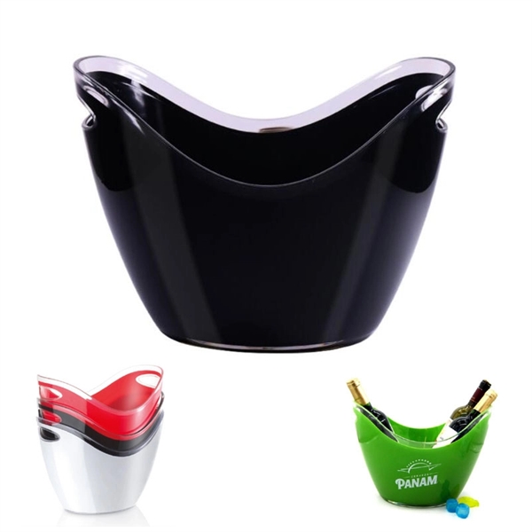 Plastic Ice Bucket or Ice Can 8L Volume - Image 6