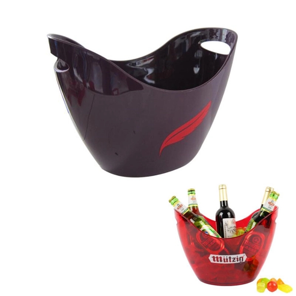 Plastic Ice Bucket or Ice Can 8L Volume - Image 9