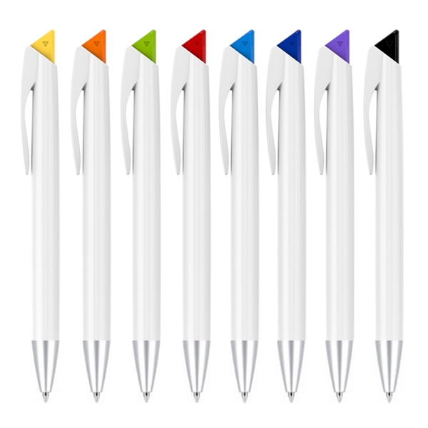 Wedge Plastic Pen - Image 1