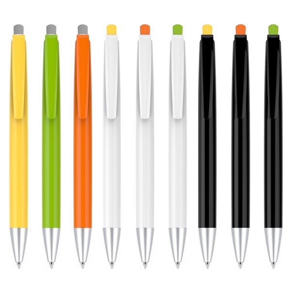 Wedge Plastic Pen - Image 4