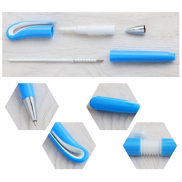 Hook Plastic Pen - Image 2