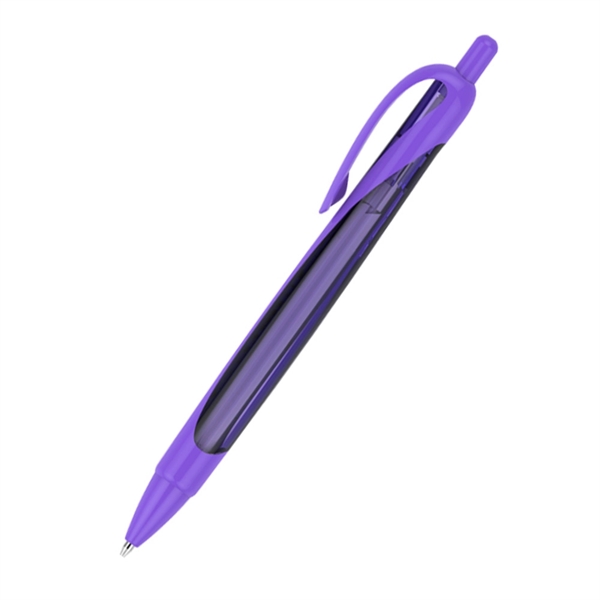 Transparent Plastic Pen - Image 4