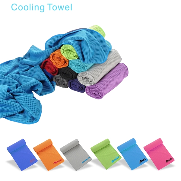 Utral Cold Cooling Towels(32"x 12"), Ice Towel, Microfiber T - Image 2