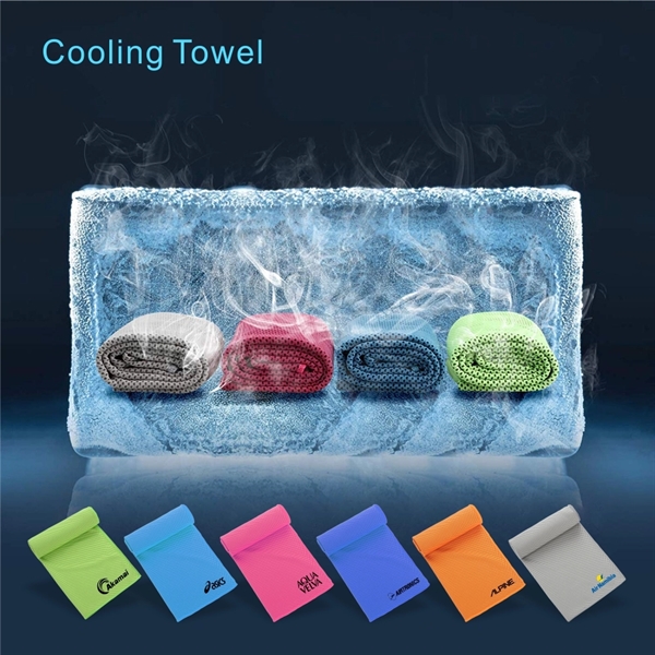 Utral Cold Cooling Towels(40"x 12"), Ice Towel, Microfiber T - Image 2