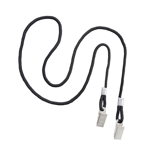 1/8 Double Ended Stock Lanyards with bulldog clips