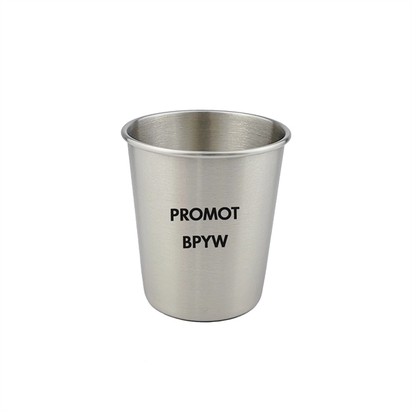 2 OZ Stainless Steel Travelling Drinking Wine Cup - Image 1