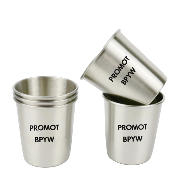 2 OZ Stainless Steel Travelling Drinking Wine Cup - Image 2