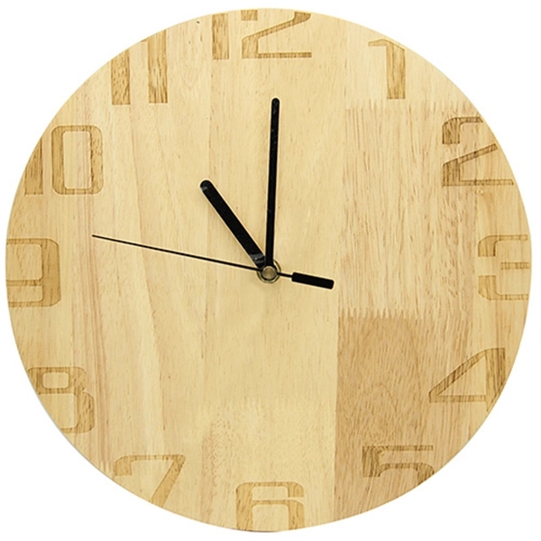 Classic Wooden Wall Clock - Image 2