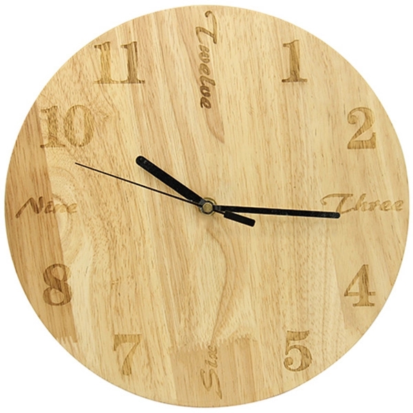 Precise Wooden Wall Clock - Image 2